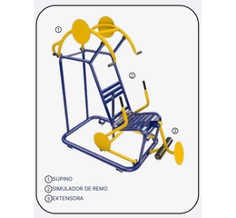Cadeira Multi 3 Funções